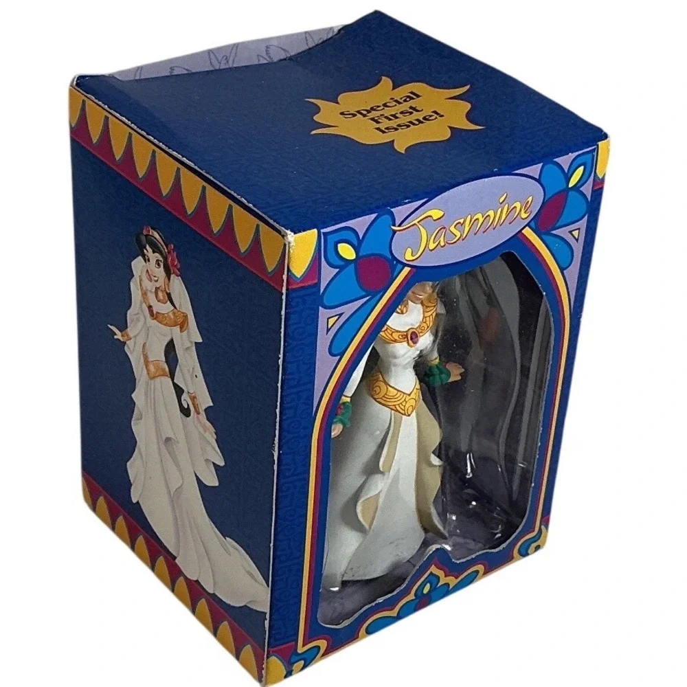 Disney Jasmine Grolier Ornament Aladdin King of Thieves First‎ Issue Wedding Box